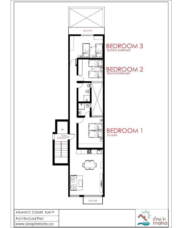 F9 3, Private Two Single Beds With Shared Bathroom In Shared Flat *